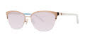 Lilly Pulitzer Cannes Rose Gold Sunglasses - Color Image