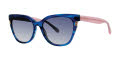 Lilly Pulitzer Huntington Blue Wave Sunglasses - Color Image