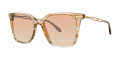 Lilly Pulitzer Newport Sand Horn Sunglasses - Color Image