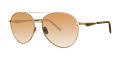 Vera Wang Eboni Gold Sunglasses - Color Image
