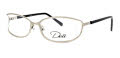 Fatheadz Dea Catalina Gold / Black Eyeglasses - Color Image