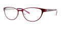 Fatheadz Dea Dona Matte Burgundy Eyeglasses - Color Image