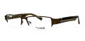 Fatheadz Aspect Brown Brown Eyeglasses - Color Image