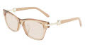 Salvatore Ferragamo SF2019SLB Transparent Nude (260) Sunglasses - Color Image