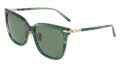 Salvatore Ferragamo SF2037SLB Striped Green (315) Sunglasses - Color Image