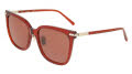 Salvatore Ferragamo SF2037SLB Transparent Red (616) Sunglasses - Color Image
