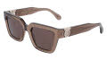 Salvatore Ferragamo SF2066S Transparent Brown (232) Sunglasses - Color Image