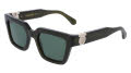 Salvatore Ferragamo SF2066S Transparent Dark Green (302) Sunglasses - Color Image