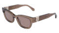 Salvatore Ferragamo SF2067S Transparent Brown (232) Sunglasses - Color Image