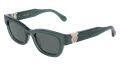 Salvatore Ferragamo SF2067S Transparent Green (317) Sunglasses - Color Image