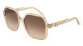 Salvatore Ferragamo SF2069SE Transparent Beige (259) Sunglasses - Color Image