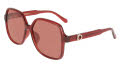 Salvatore Ferragamo SF2069SELB Transparent Red (616) Sunglasses - Color Image