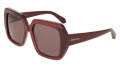 Salvatore Ferragamo SF2081S Opaline Red/Burgundy (654) Sunglasses - Color Image