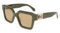 Salvatore Ferragamo SF2084S Khaki (320) Sunglasses - Color Image
