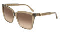 Salvatore Ferragamo SF2085SE Transparent Brown (232) Sunglasses - Color Image