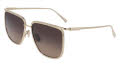 Salvatore Ferragamo SF324S Gold/Brown Gradient (745) Sunglasses - Color Image
