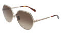 Salvatore Ferragamo SF325S Gold/Brown Gradient (745) Sunglasses - Color Image