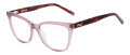 Fila VFI979 Shiny Transparent Pink (0776) Eyeglasses - Color Image