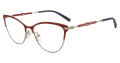 Fila VFI187 Red / Silver Eyeglasses - Color Image