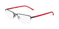 Flexon E1146 Black Red (1300) Eyeglasses - Color Image