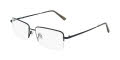 Flexon H6073 Blue Dark(1530) Eyeglasses - Color Image
