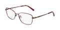 Flexon W3044 Red Dark (3950) Eyeglasses - Color Image