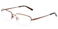 Flexon H6067 Shiny-Coffee (205) Eyeglasses - Color Image