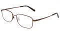 Flexon H6068 Matte-Coffee (202) Eyeglasses - Color Image