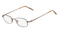 Flexon Flexon 603 Coffee (218) Eyeglasses - Color Image