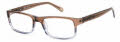 Fossil Archer Brown Shadow Grey (TV7) Eyeglasses - Color Image