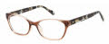 Fossil Fos 7158 Crystal Brown (FL4) Eyeglasses - Color Image
