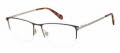 Fossil Fos 7161/G Matte Brown (4IN) Eyeglasses - Color Image