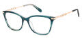 Fossil Fos 7177/G Striped Teal (M5C) Eyeglasses - Color Image
