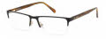 Fossil Fos 7154/G Black Trippe Brown (05K) Eyeglasses - Color Image