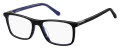 Fossil Fos 7076 Black Blue (0D51) Eyeglasses - Color Image