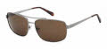 Fossil Fos 2130/G/S Matte Dark Ruthenium (R80) Sunglasses - Color Image