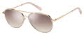 Fossil Fos 2096/G/S Rose Gold / brown mirror gradient (0000/NQ) Sunglasses - Color Image