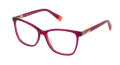Furla VFU190 Shiny Transparent Cyclamen Eyeglasses - Color Image