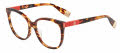 Furla VFU720 Brown Yellow Havana (0743) Eyeglasses - Color Image