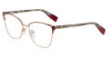Furla VFU360 Gold Burgundy (08M6) Eyeglasses - Color Image