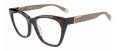 Furla VFU825V Shiny Dark Havana (0722) Eyeglasses - Color Image