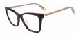 Furla VFU833 Shiny Dark Havana (0722) Eyeglasses - Color Image