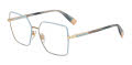 Furla VFU875 Rose Gold With Blue Parts (030) Eyeglasses - Color Image