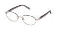 Furla VFU998 Rose Gold With Brown (0A76) Eyeglasses - Color Image