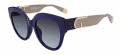 Furla SFU813V Shiny Opal Blue (03GR) Sunglasses - Color Image