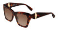 Furla SFU884 Dark Havana (0752) Sunglasses - Color Image