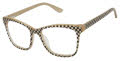 GX by Gwen Stefani Kids GX834 Black Checker Board (BLK) Eyeglasses - Color Image