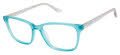GX by Gwen Stefani Kids GX832 Teal/Dark Teal (TEA) Eyeglasses - Color Image