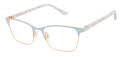 GX by Gwen Stefani Kids GX833 Blue/Rose Gold (BLU) Eyeglasses - Color Image