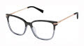 GX by Gwen Stefani GX122 Black/Slate (BLK) Eyeglasses - Color Image
